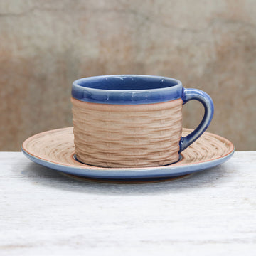 Wicker in Blue