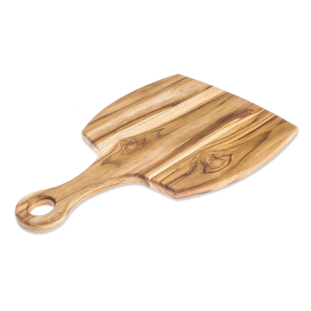 Handcrafted Teak Wood Cutting Board from Thailand - Cook with Love