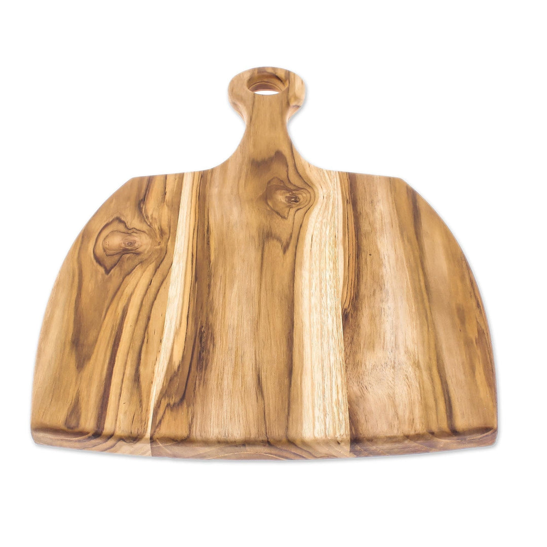 Handcrafted Teak Wood Cutting Board from Thailand - Cook with Love