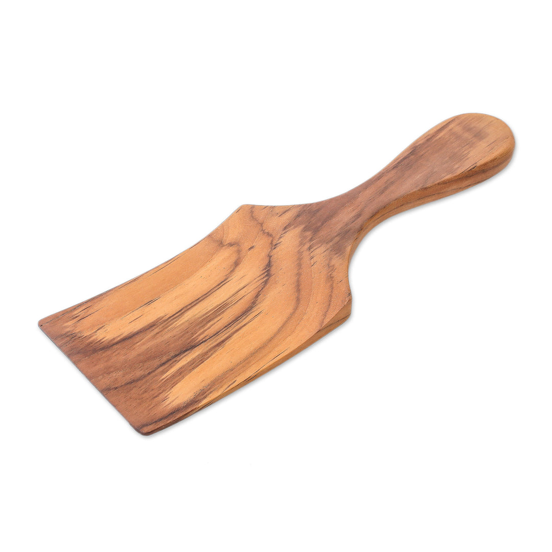 Handmade Teak Wood Spatula Crafted in Thailand - Simple Chef
