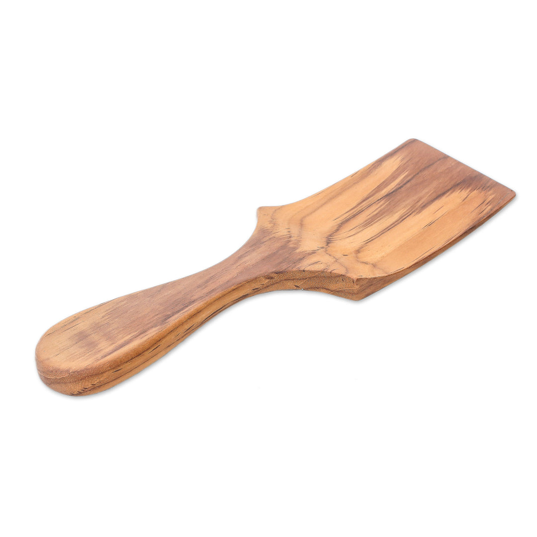 Handmade Teak Wood Spatula Crafted in Thailand - Simple Chef