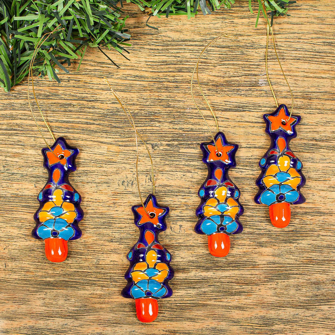 Talavera Christmas Trees