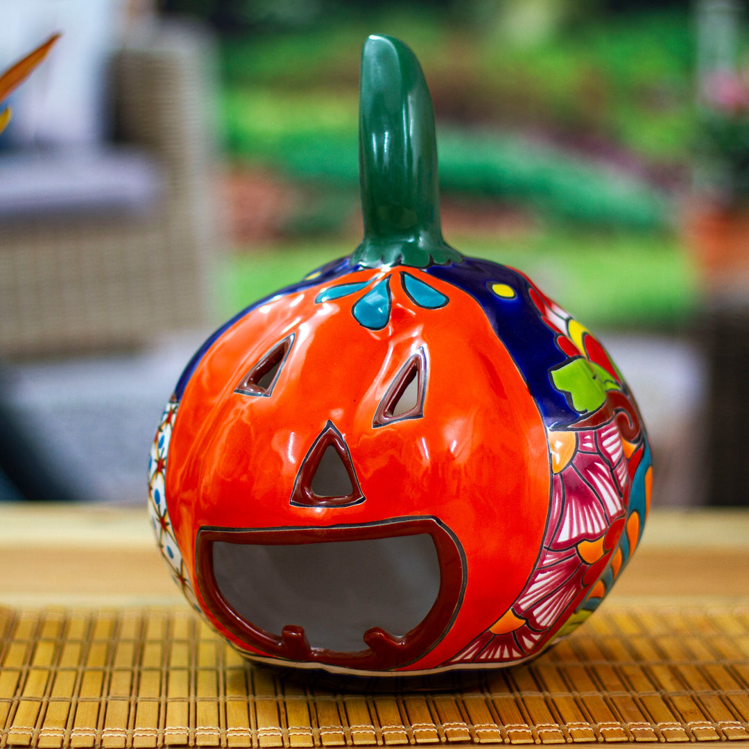 Floral JackOLantern
