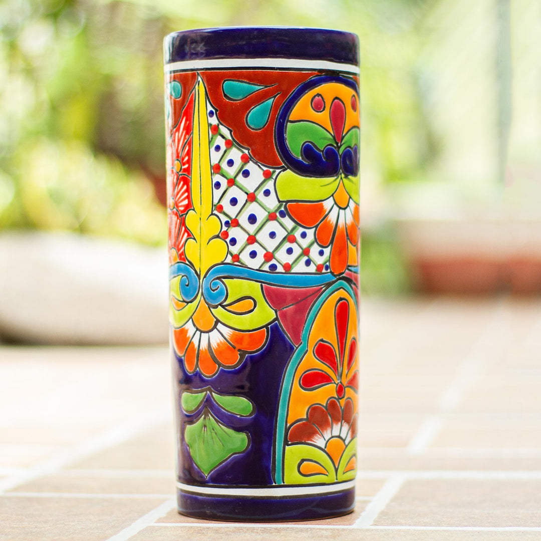 Cylindrical Talavera