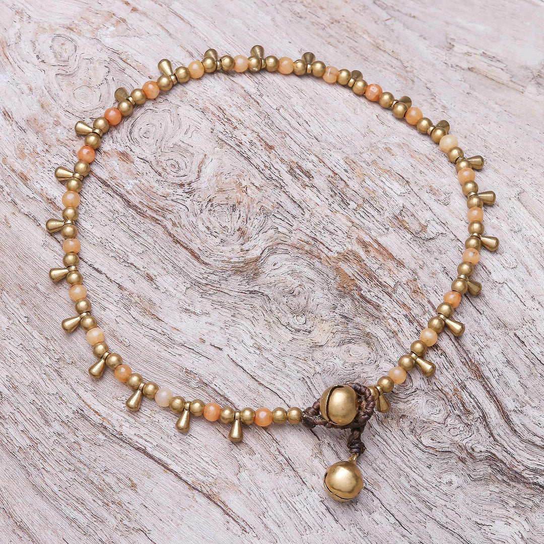 Bohemian Shower in Orange