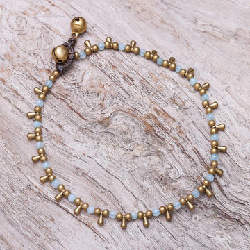 Bohemian Shower in Blue