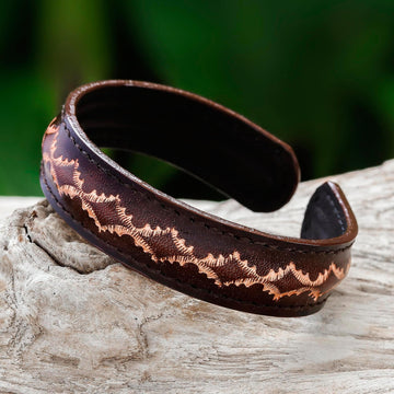 Thai Pattern in Brown