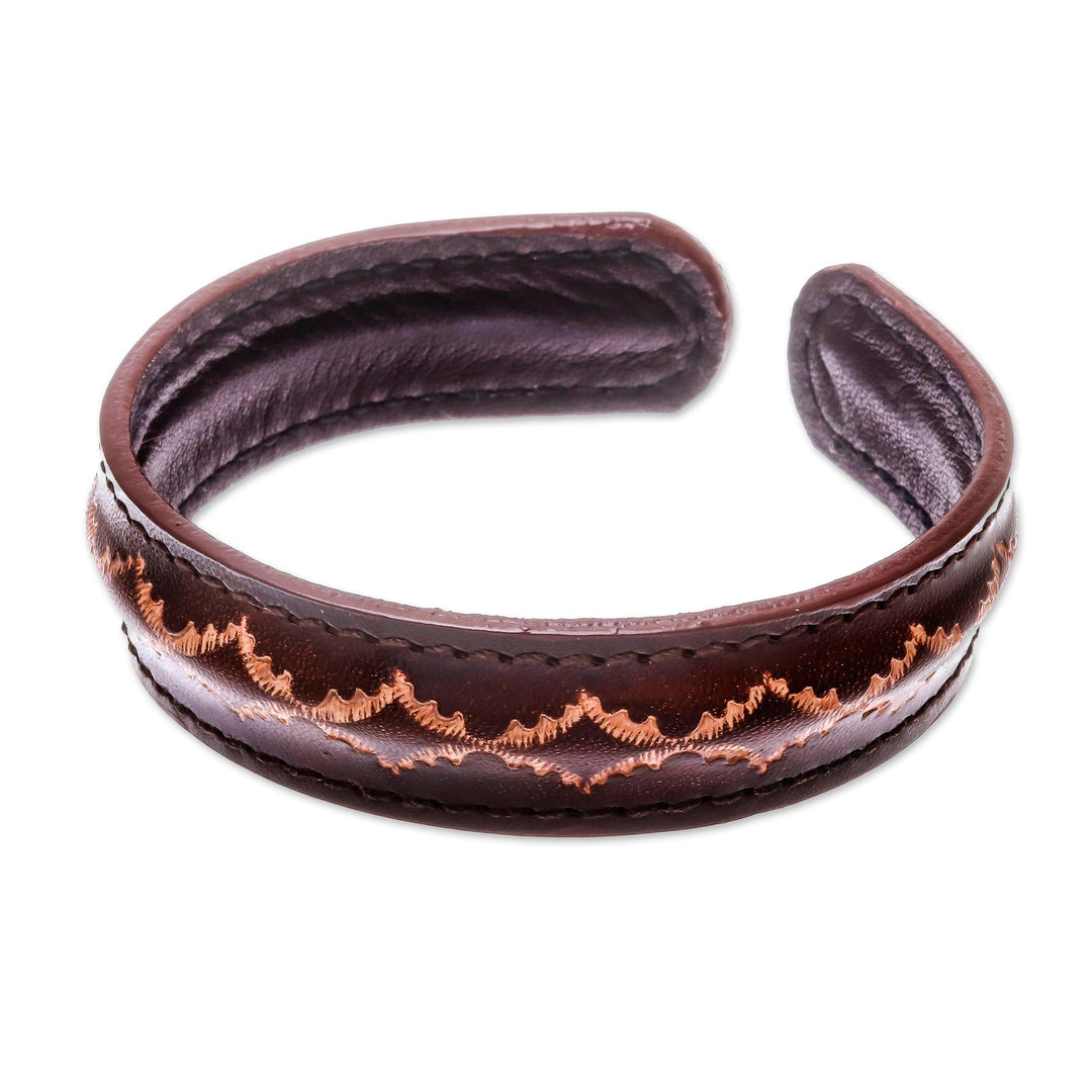 Thai Pattern in Brown