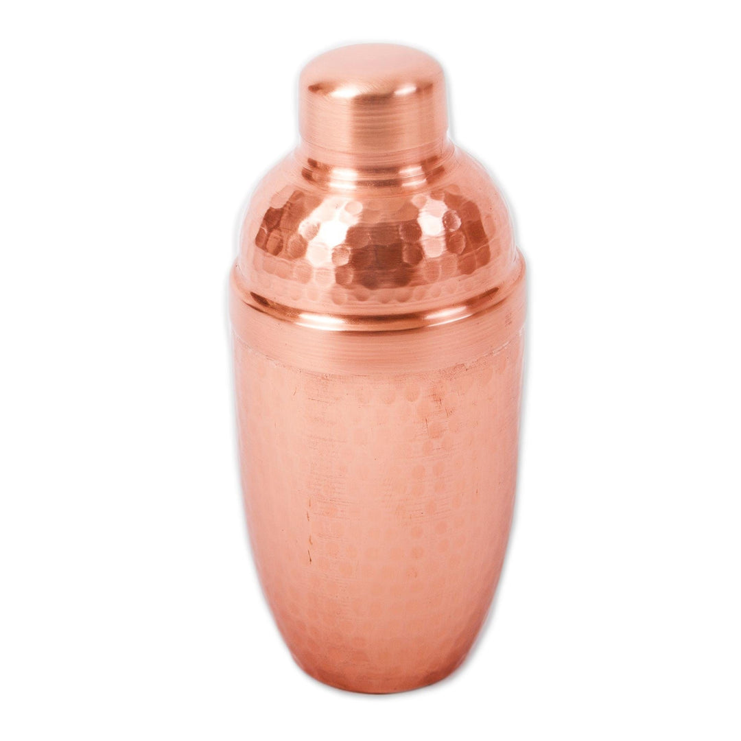Hammered Copper Cocktail Shaker from Mexico - Chic Mixologist