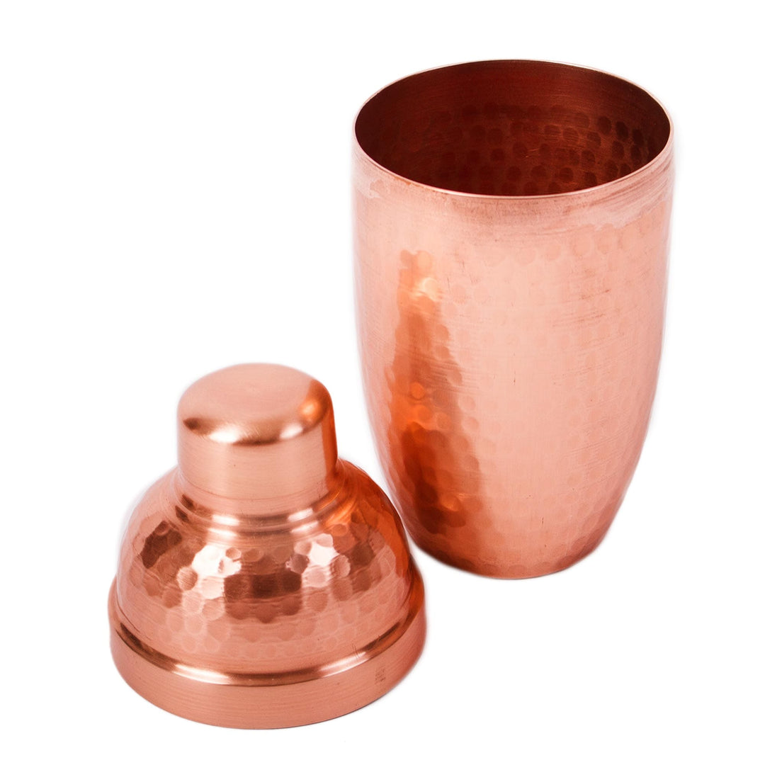 Hammered Copper Cocktail Shaker from Mexico - Chic Mixologist