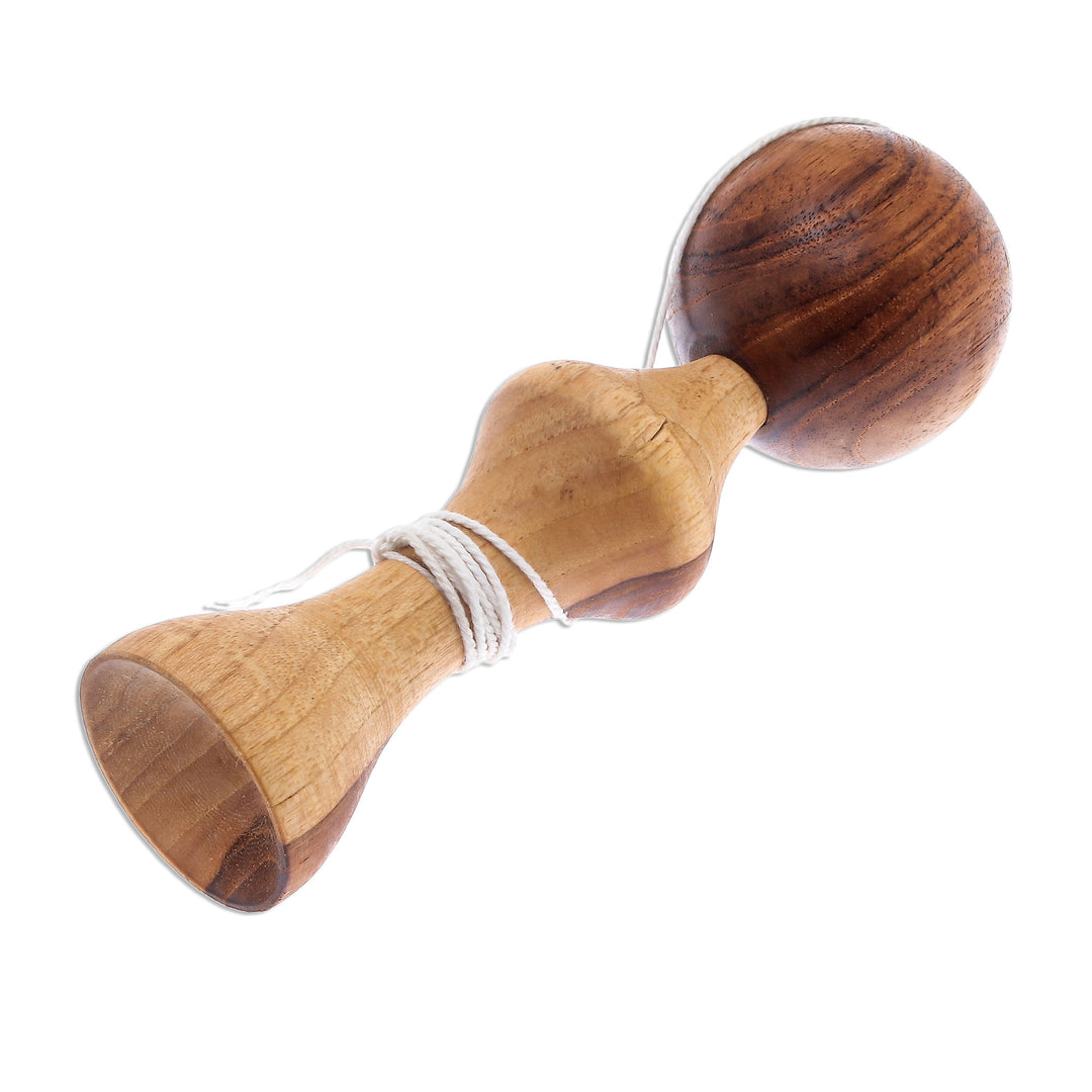 Raintree Wood Kendama Ball Game from Thailand - Kendama Joy