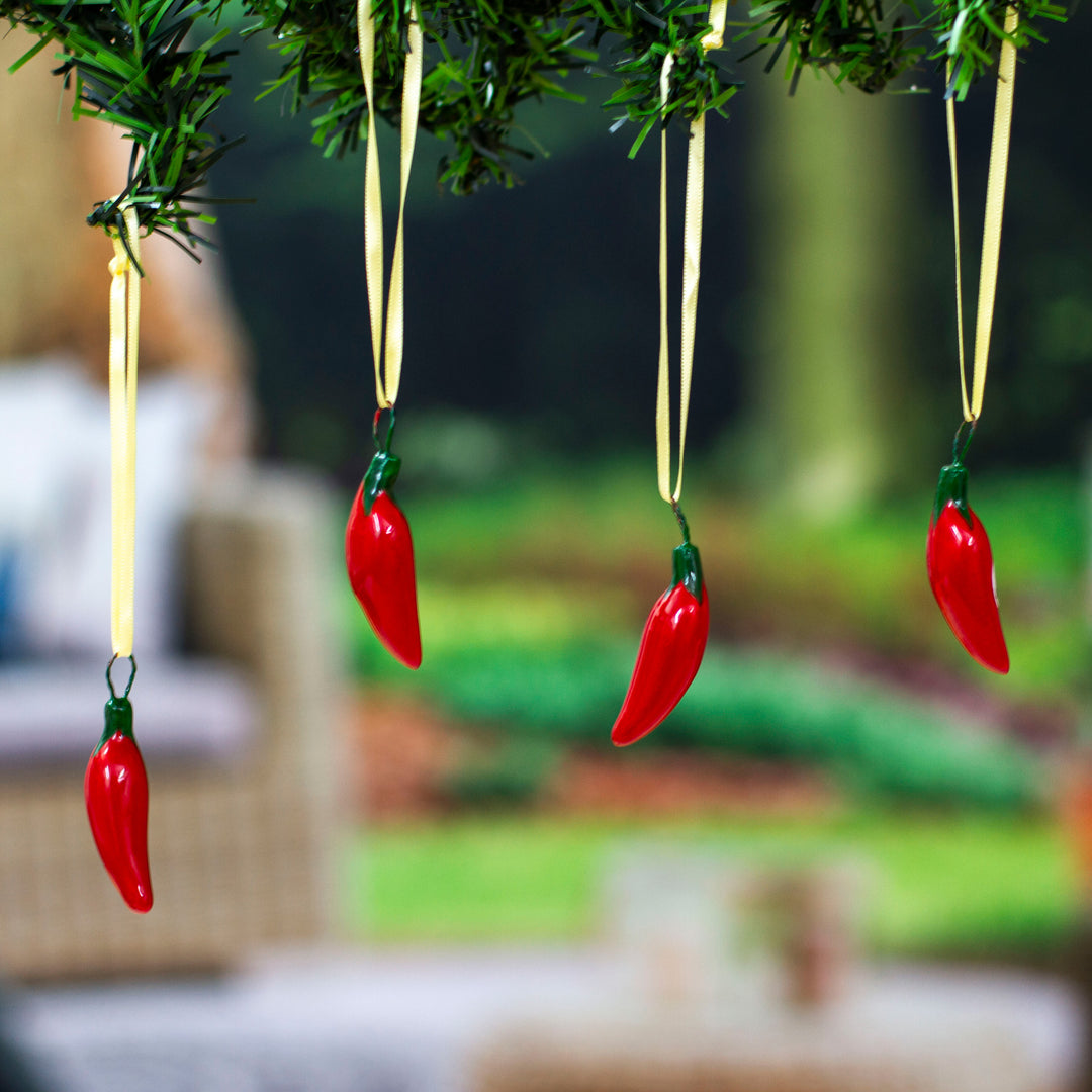 Serrano Peppers in Red