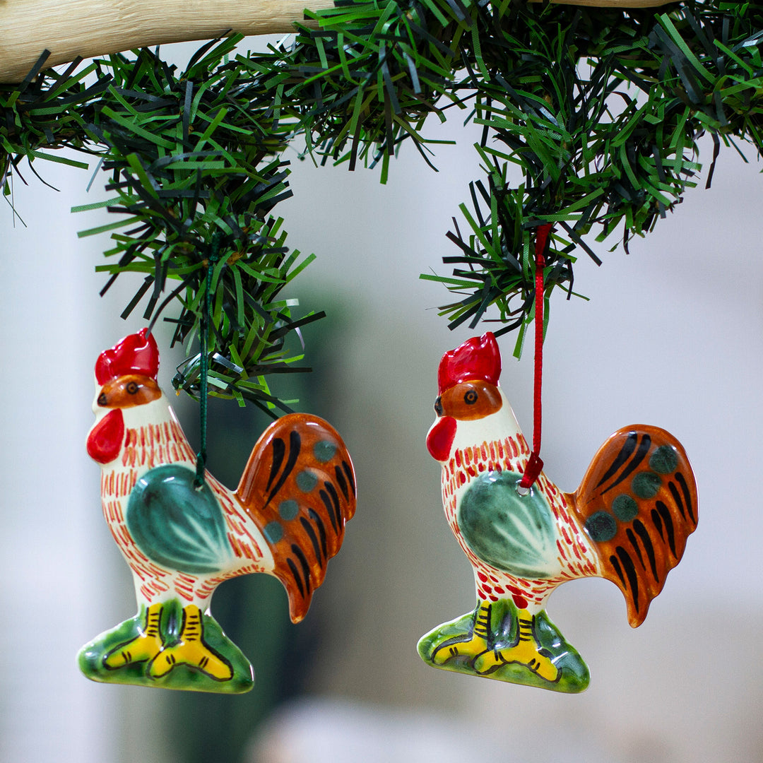 Holiday Roosters
