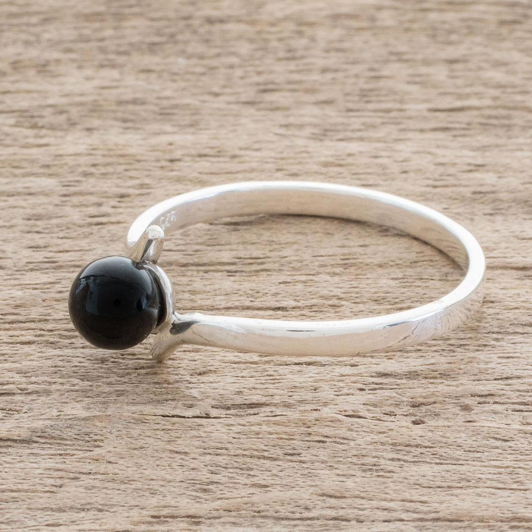 Abstract Orb in Black