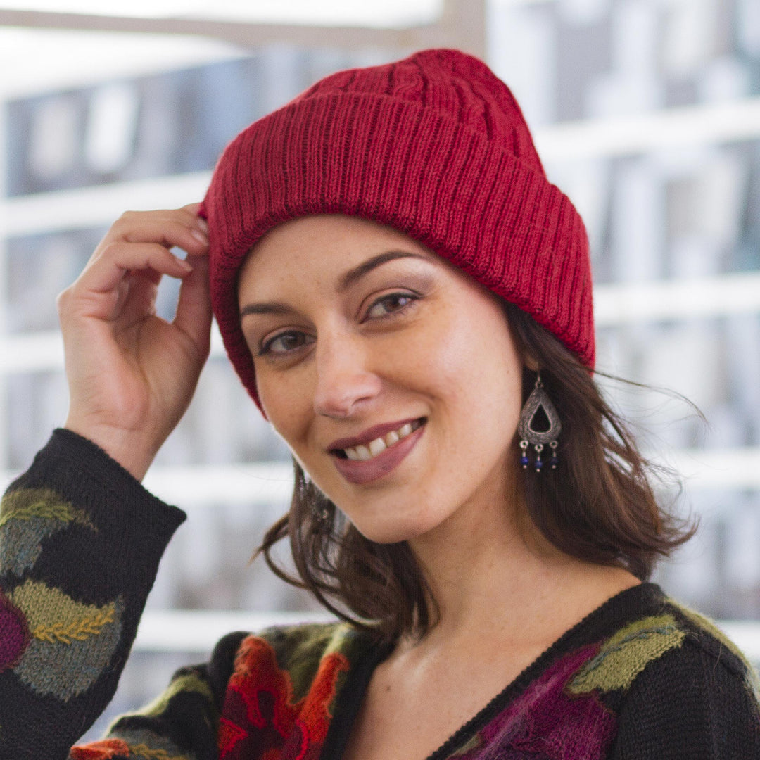 Comfy in Red