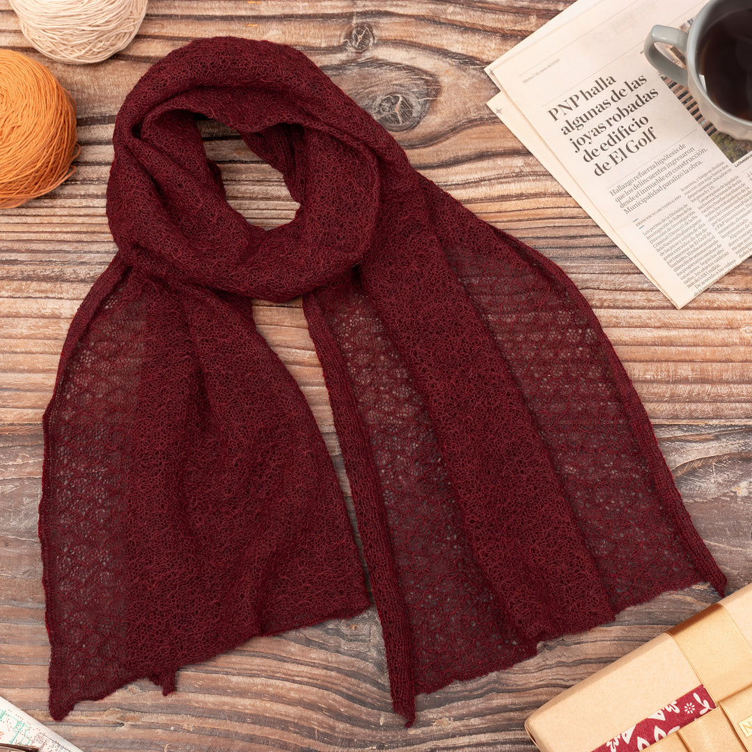 Wavy Texture in Wine