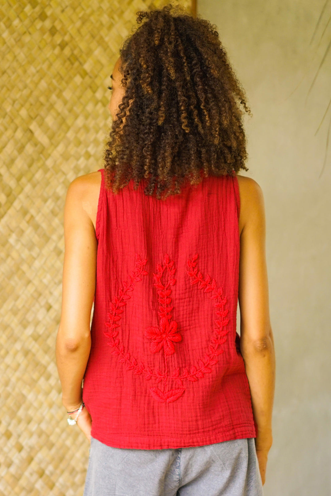 Flirty Bloom in Crimson