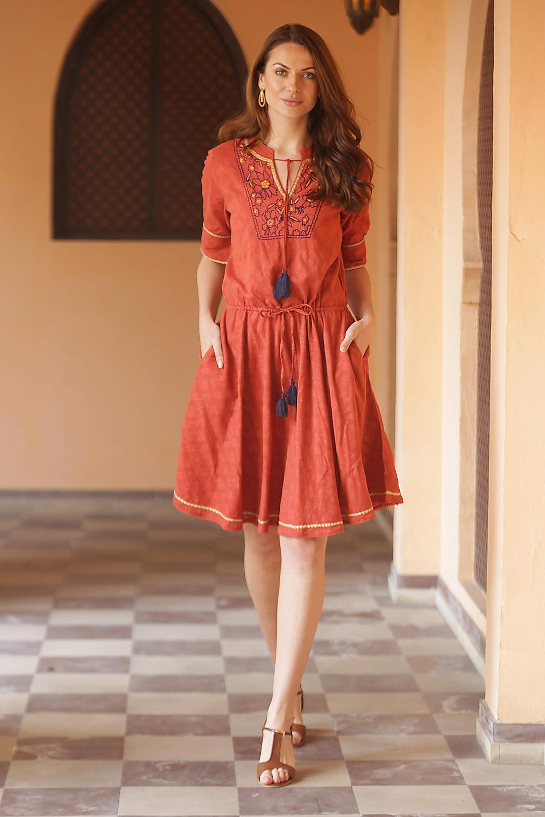 Delhi Spring in Russet