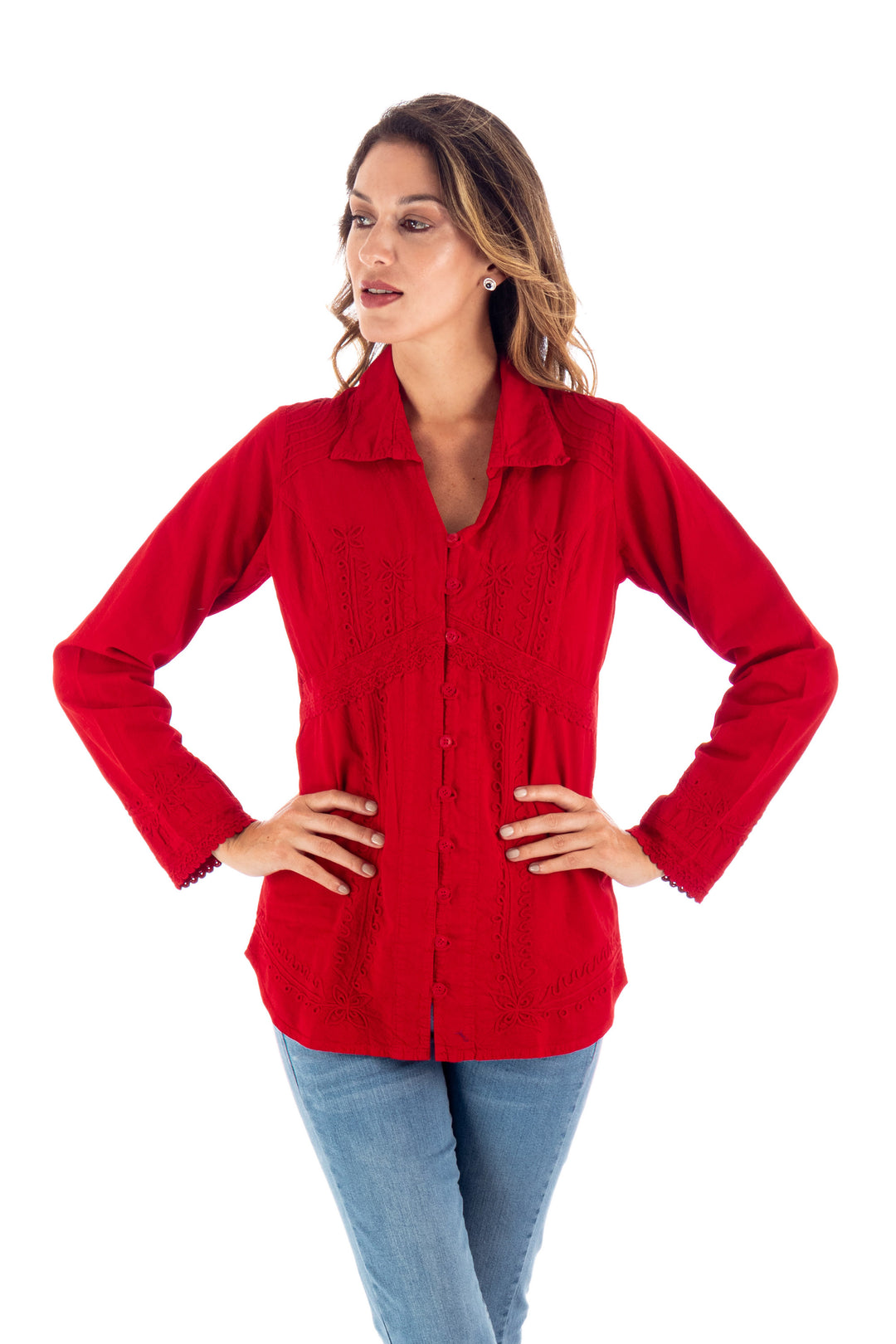 Lily of the Incas in Red