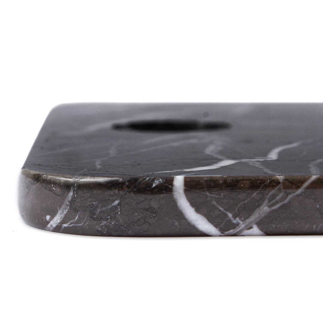 Black Marble Chopping or Cheese Board from Mexico - Mesa in Black