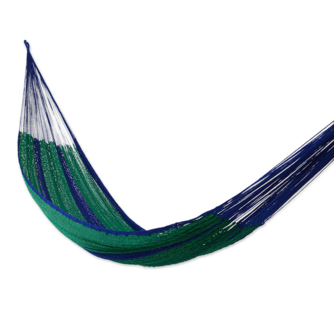 Striped Rope Hammock (Double) - Royal Pheasant