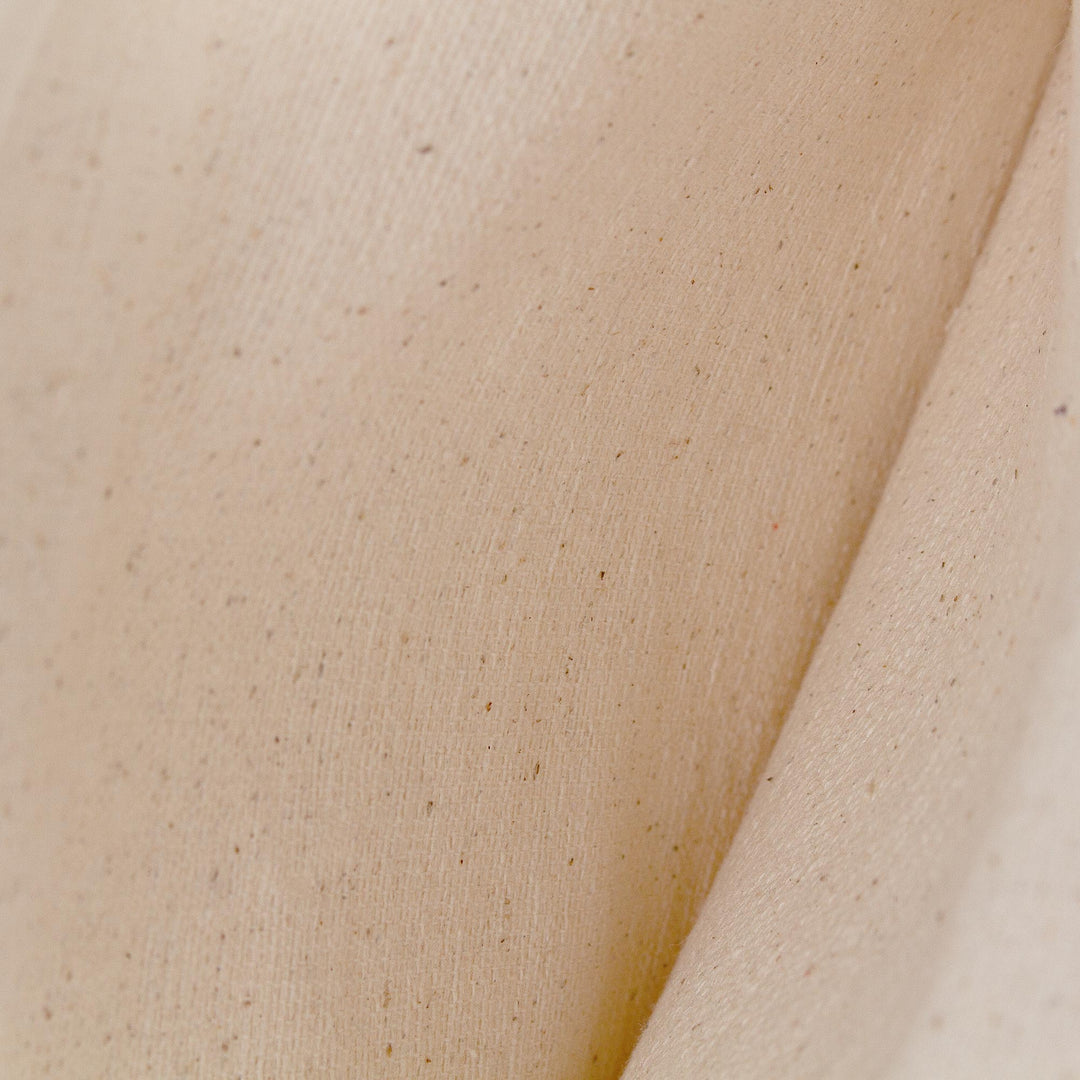 Handwoven Unbleached Ivory Cotton Tortilla Warmer - Handloomed Textures