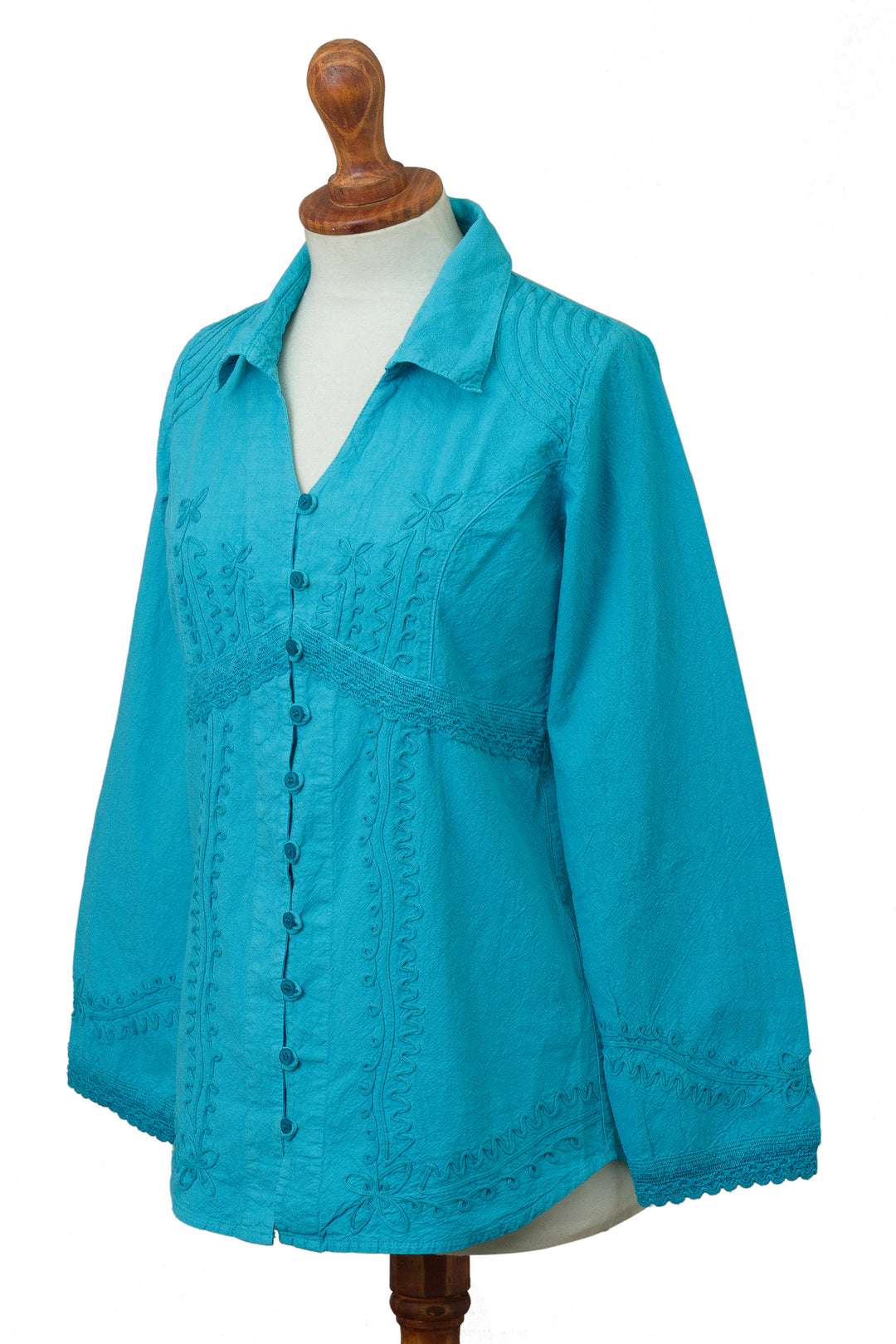 Lily of the Incas in Turquoise