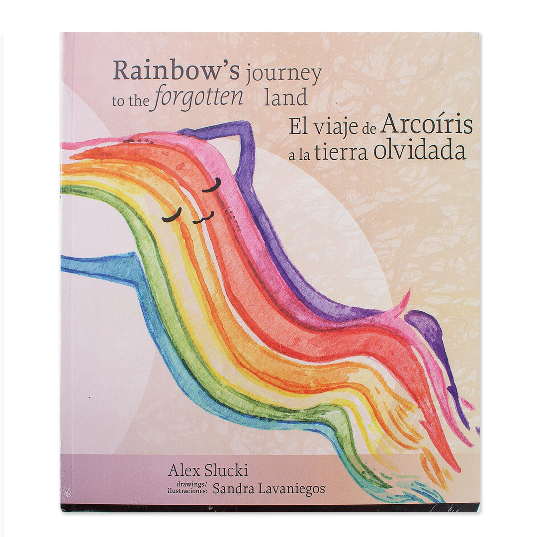 Children's Colorful Storybook in English and Spanish - Rainbow's Journey...