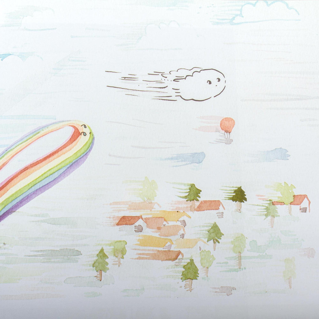 Children's Colorful Storybook in English and Spanish - Rainbow's Journey...