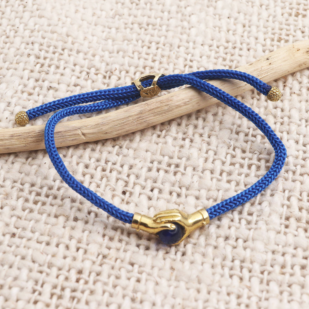 Adjustable Unity Bracelet - Golden Hands