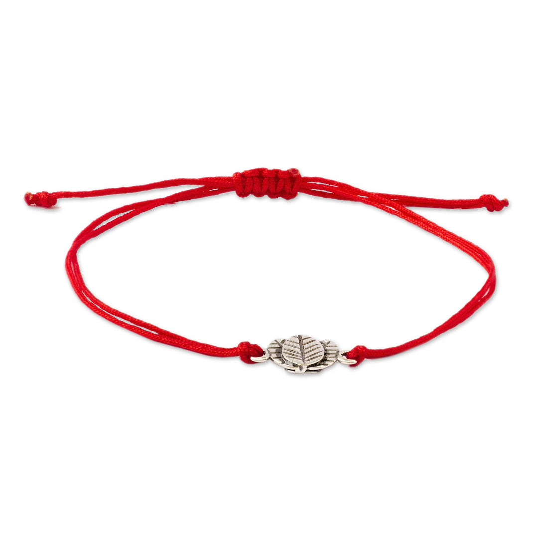 Andean Sterling Silver Kintu Pendant Unity Bracelet - Three Worlds in Union