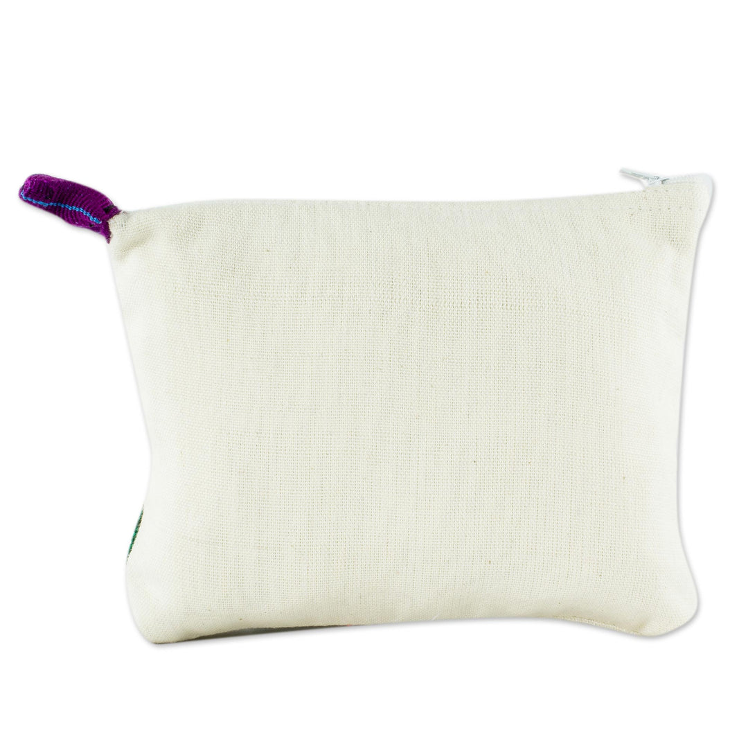 Artisan Crafted Worry Doll Cosmetic Bag - Travel Companions