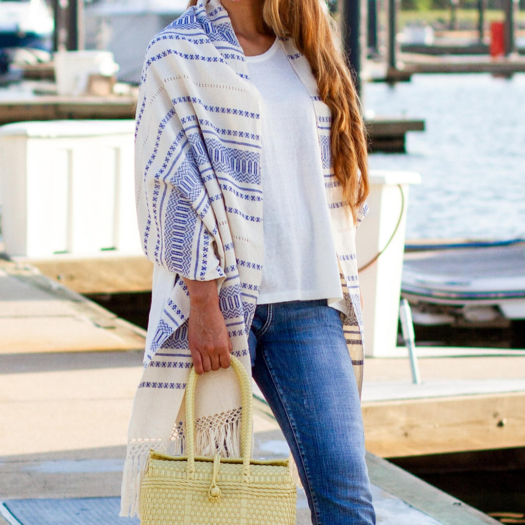 Oaxacan Rhythm in Sapphire