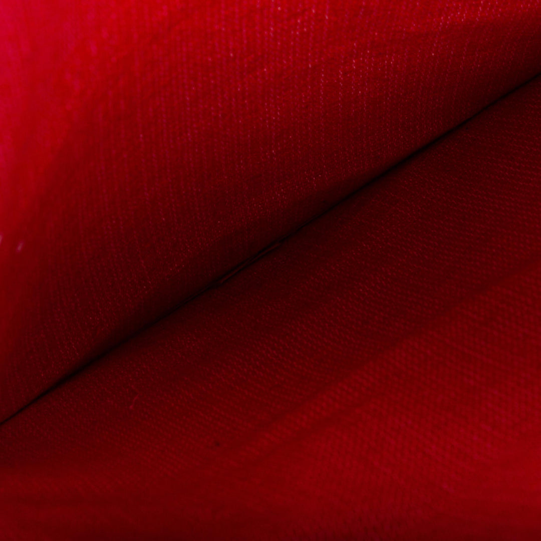 Chili Red Cotton Tortilla Holder from Oaxaca - Oaxacan Chili