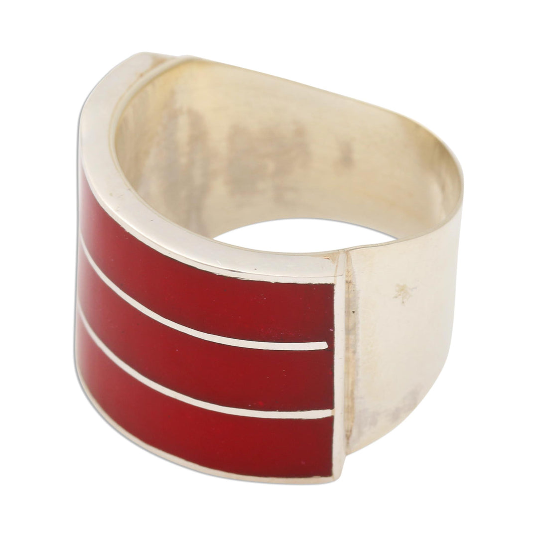 Band of Three  Red