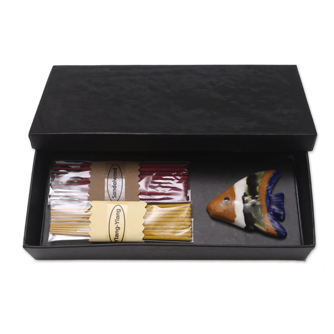 Tropical Fish Themed Aromatherapy Incense Set - Tropical Fish