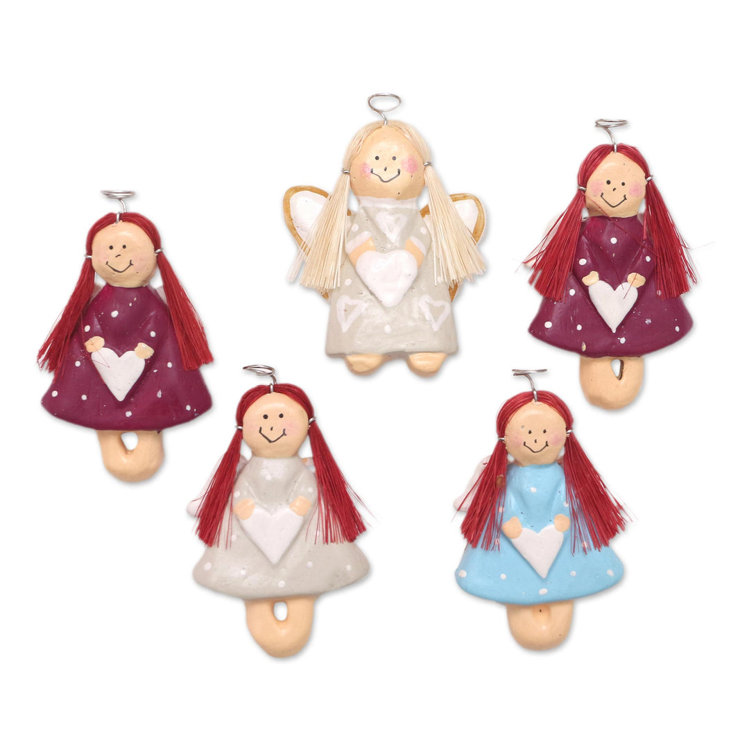 Artisan Crafted Angel Magnets Made from Wood - Angel Contingent