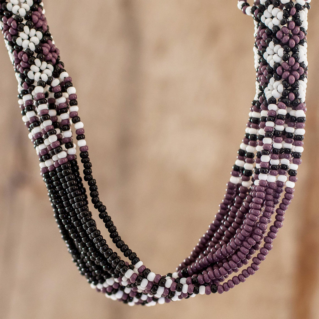 Black and Plum Harmony