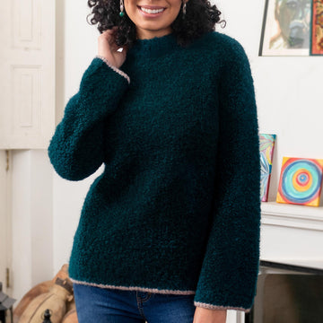 Sumptuous Warmth in Teal