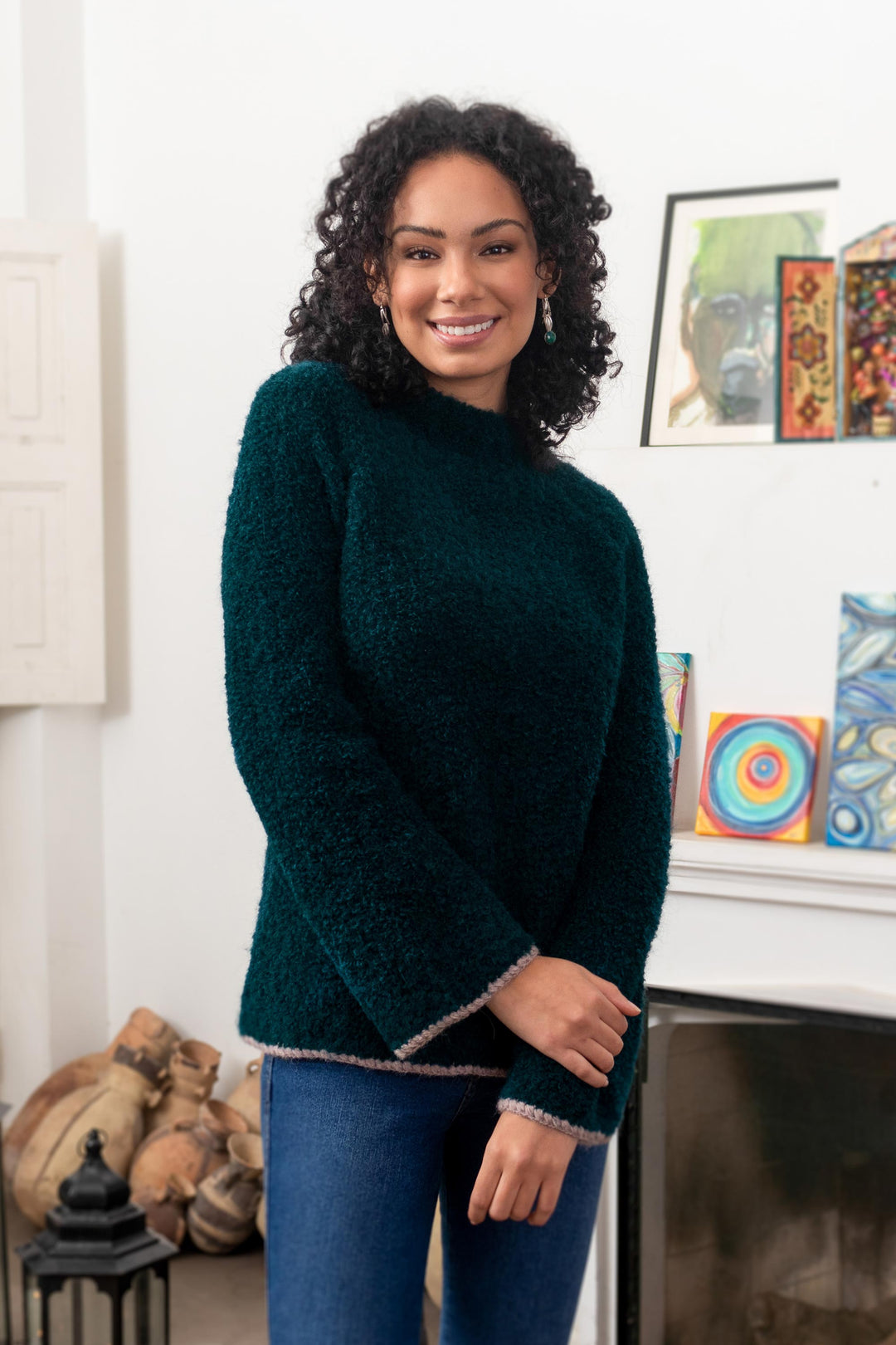 Sumptuous Warmth in Teal