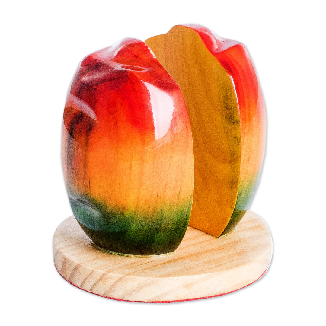 Handmade Jocote Fruit-Shaped Napkin Holder - Juicy Jocote