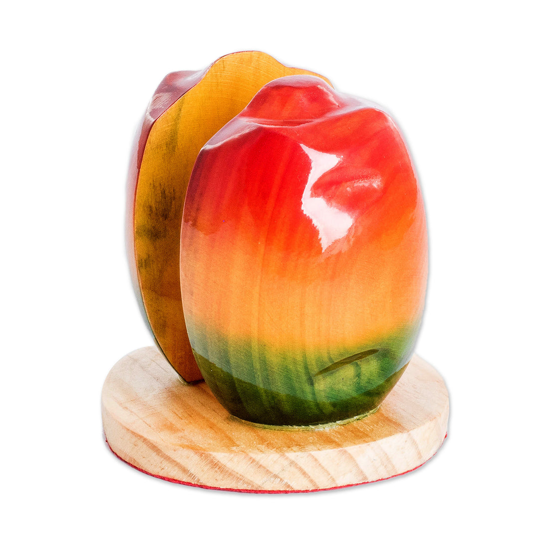 Handmade Jocote Fruit-Shaped Napkin Holder - Juicy Jocote
