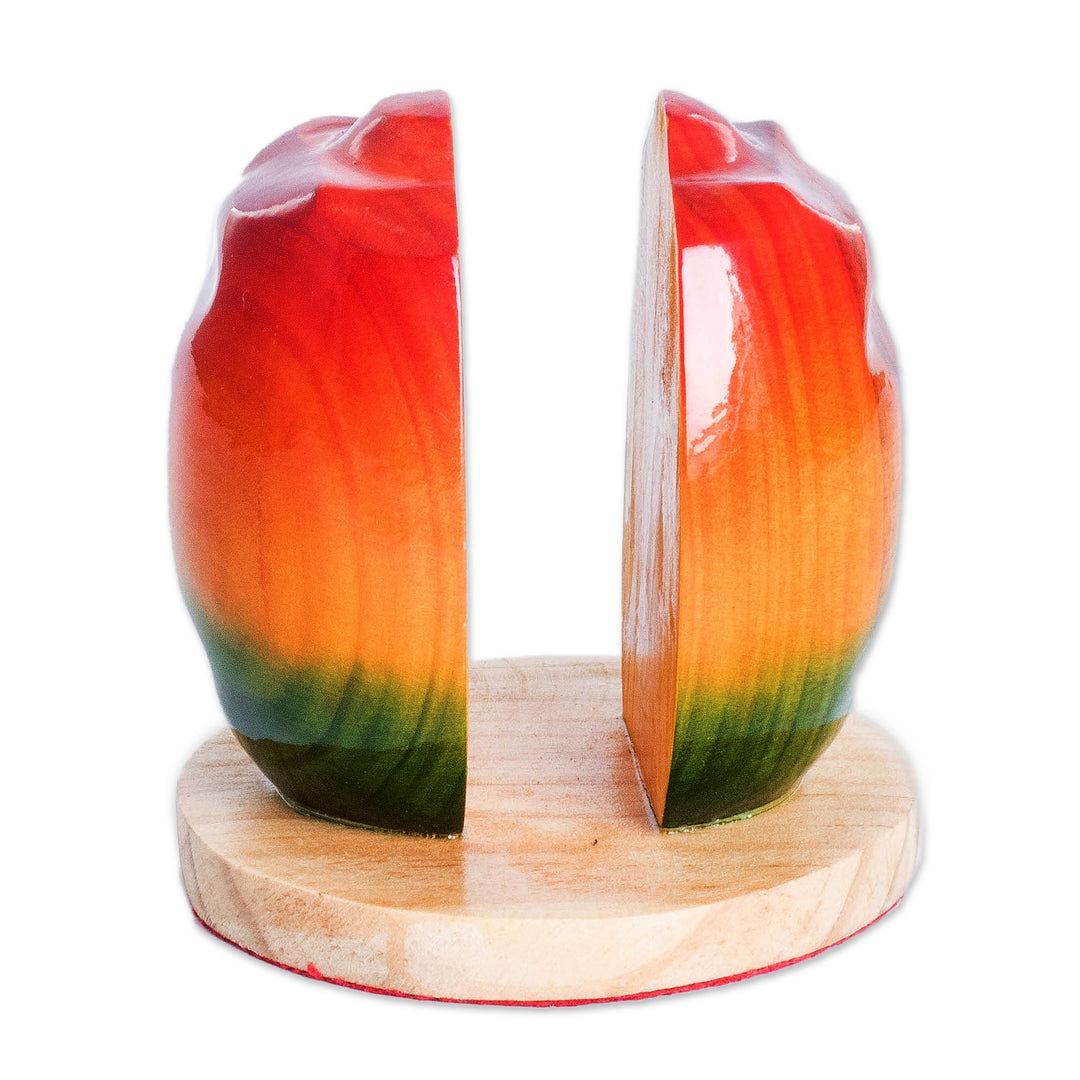 Handmade Jocote Fruit-Shaped Napkin Holder - Juicy Jocote