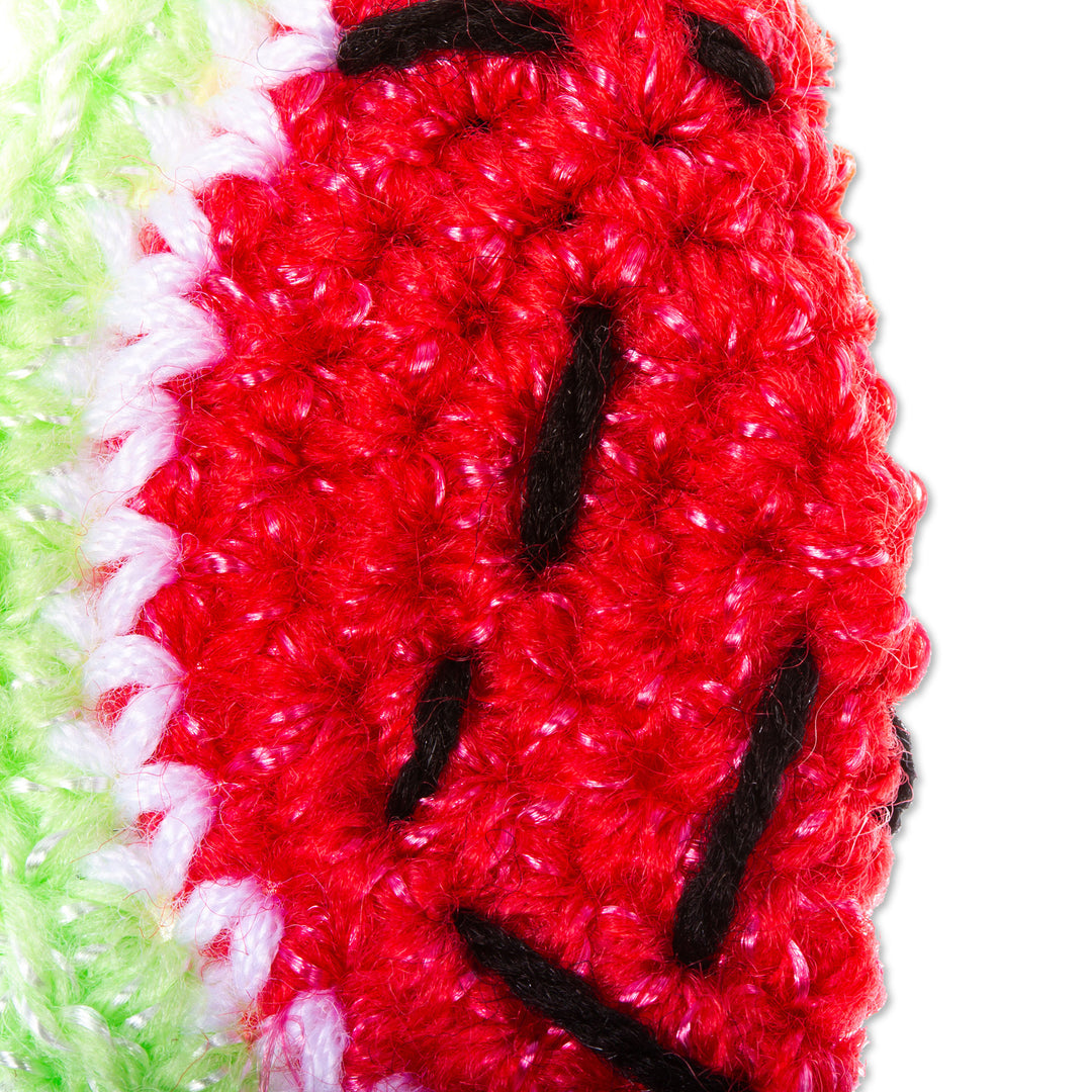 Artisan Crafted Watermelon Ornaments (Pair) - Sweet Slice