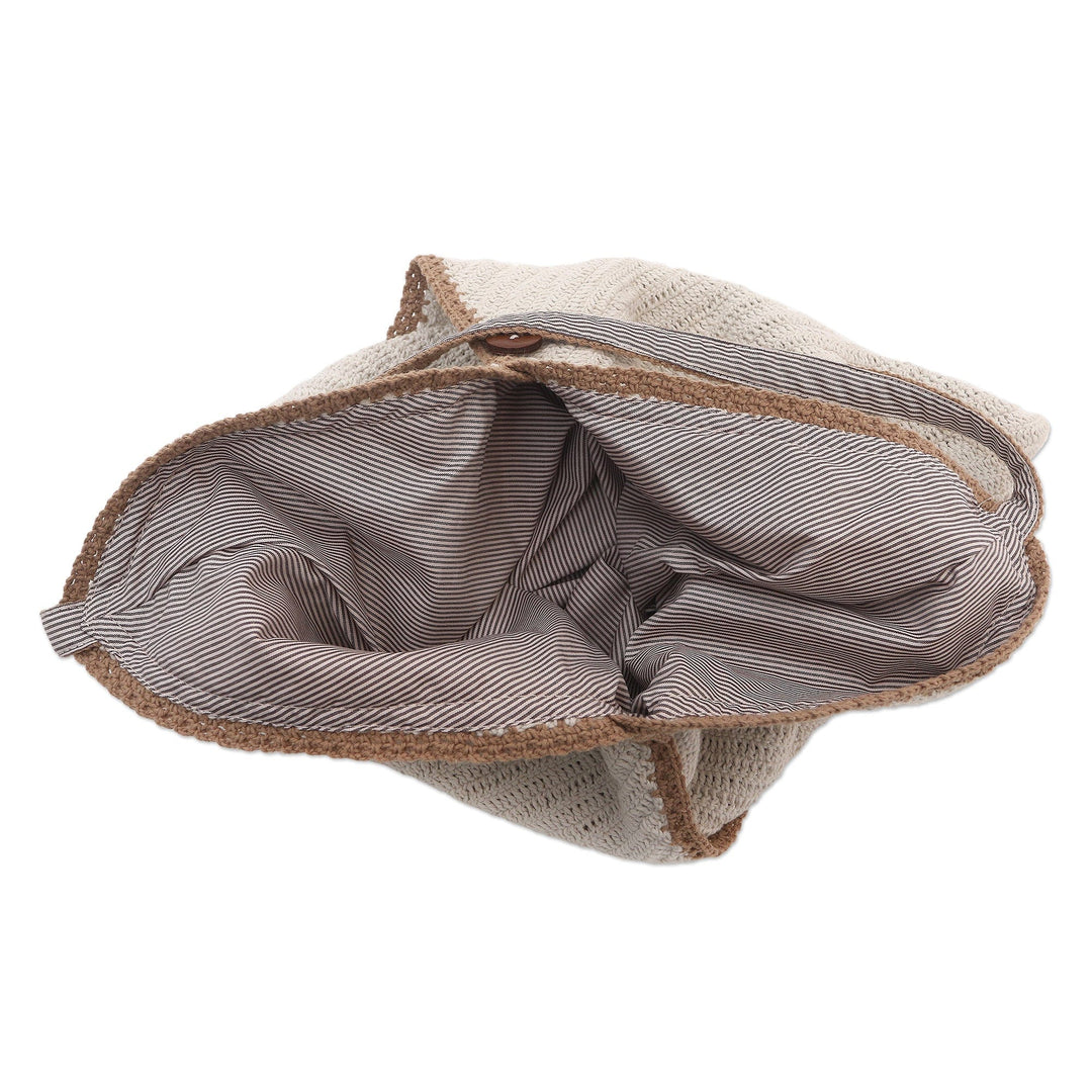 Artisan Crafted Japanese-Style Cotton Shoulder Bag - Japan Style