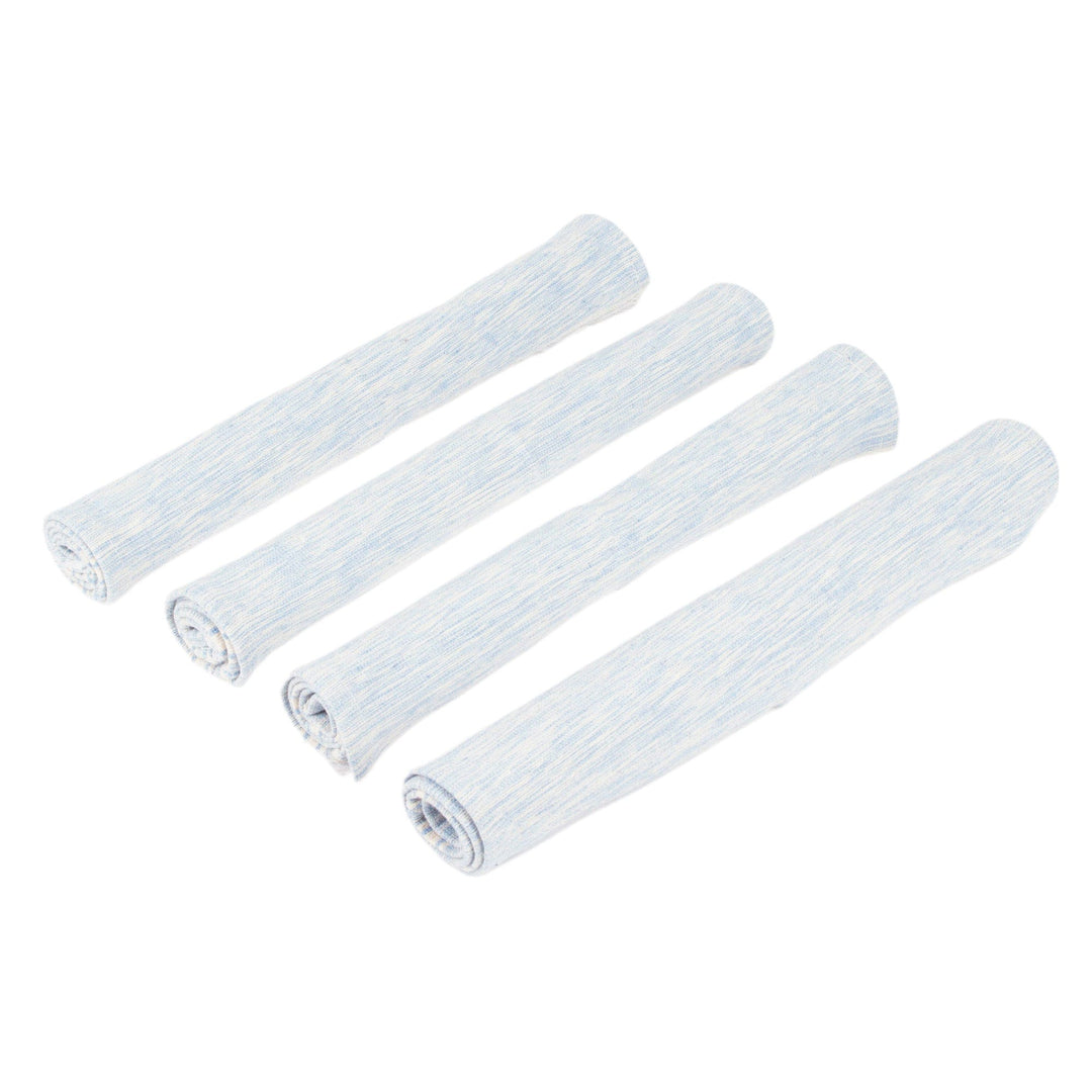 Turquoise and White Placemats from Mexico (Set of 4) - Inspiration in Turquoise
