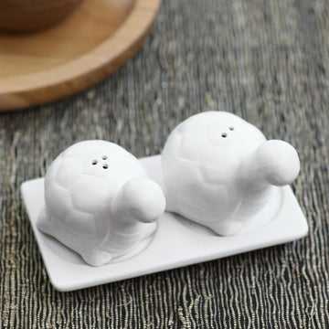 Tortoise Friends in White