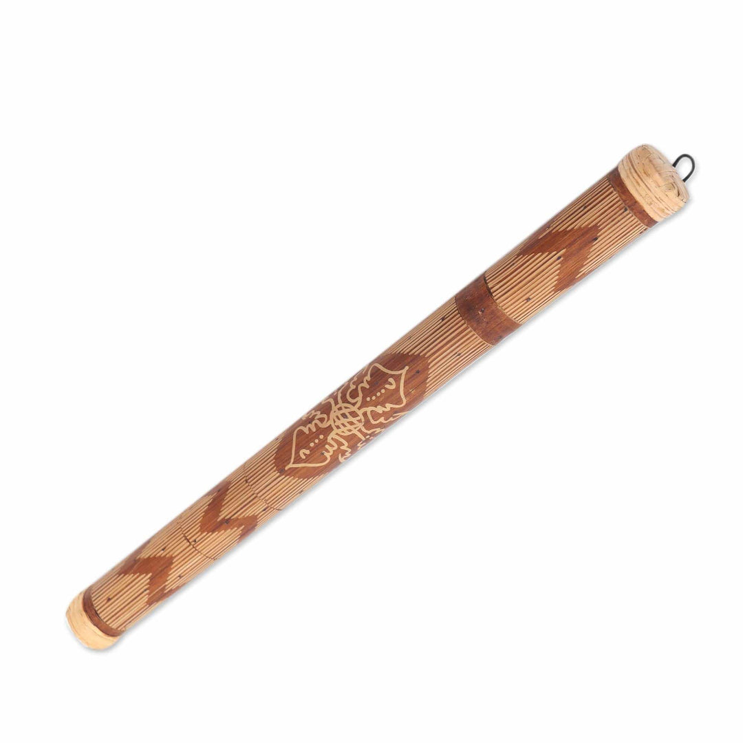 Hand Crafted Bamboo Music Shaker - Natural Sound