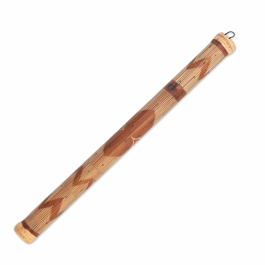 Hand Crafted Bamboo Music Shaker - Natural Sound