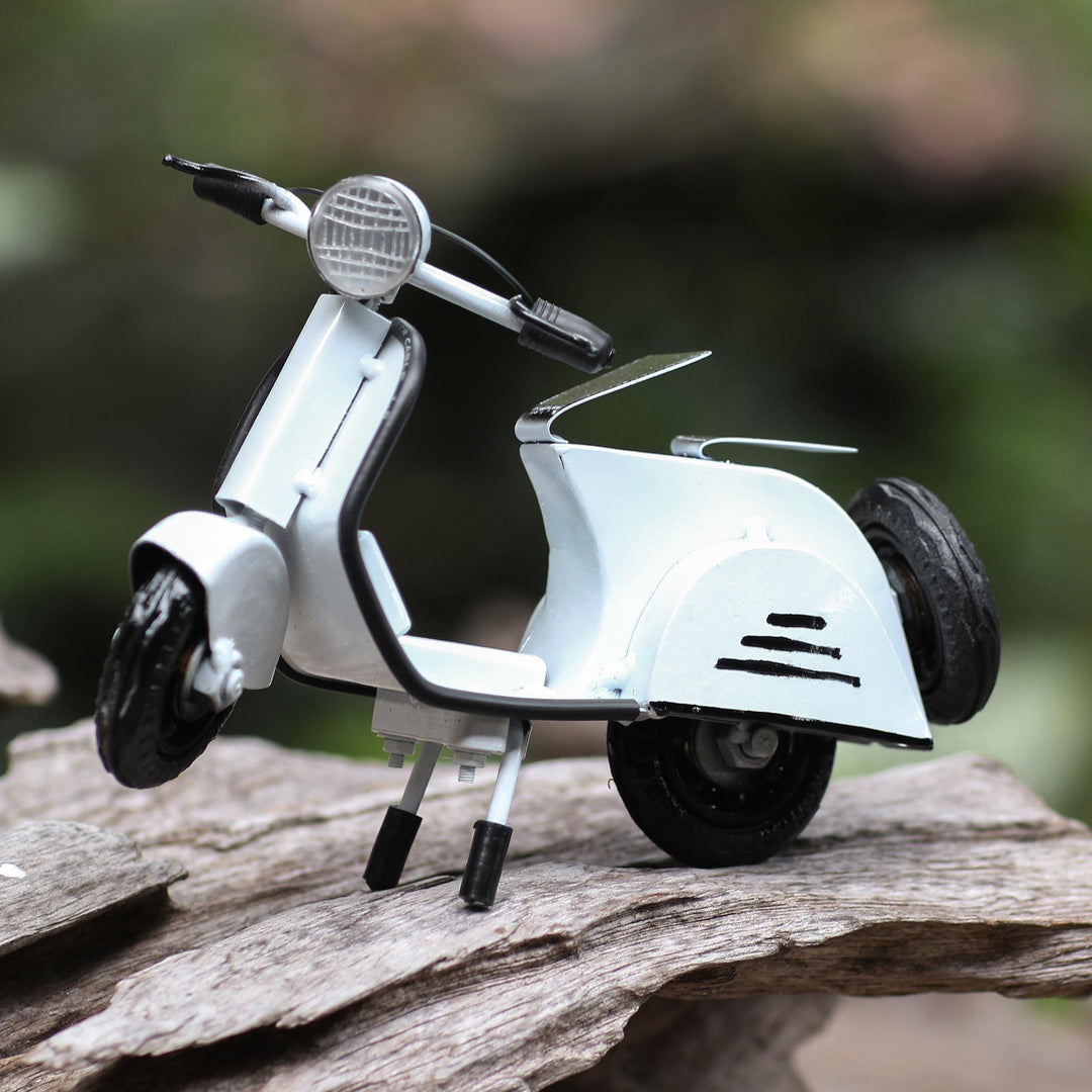 Spirited Scooter in White